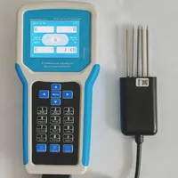 Testeur de nutriments du sol portable 7-en-1 avec capteurs NPK, pH, conductivité, température, humidité - Plage de -40 à 80°C, humidité 0-100%