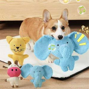 ของเล่นผ้ากำมะหยี่เป็นมิตรต่อสิ่งแวดล้อมสำหรับ<span class=keywords><strong>สุนัข</strong></span>ผ้ากำมะหยี่นุ่มทนทานตุ๊กตา<span class=keywords><strong>สุนัข</strong></span>คริสต์มาสตุ๊กตาสัตว์การ์ตูนสุนัขตัวใหญ่ส่งเสียงดัง - Product Image 2