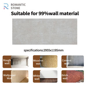 Carreaux de pierre flexibles élégants MCM, concaves romains, petits cylindres, imperméables, antidérapants, pour hôtel, cuisine, maison, rénovation facile - Product Image 3