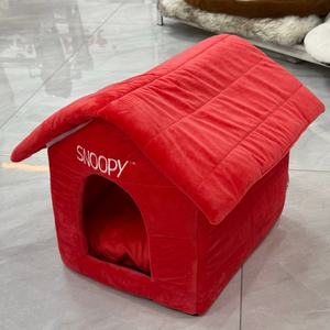 בית אוהל מפואר לחיות מחמד מבית ETRIP PET, מיטת כלבים קטנה/בינונית מבד לבד לחיות מחמד - Product Image 1