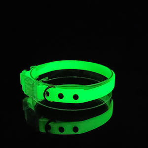 बिल्ली के कॉलर चमक रात के लिए अंधेरे समायोज्य चमकदार पालतू कॉलर में बिल्ली कॉलर चमक - Product Image 6