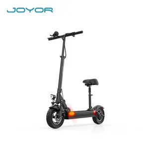 JOYOR Y6-S 48v18ah EU warehouse long range 10 Inch Electric Scooter Foldable 500W scooter adult