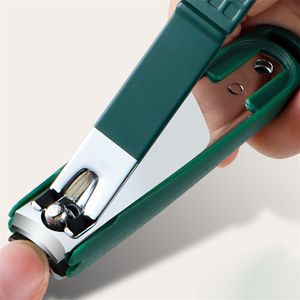 Nano cam dosya ile toptan hediye yeşil manikür seti tırnak makası - Product Image 2