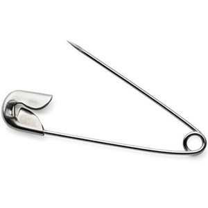 Épingles de sûreté géantes en acier inoxydable personnalisées, réutilisables, diverses tailles pour colliers petits et grands, techniques de placage, commande en gros - Product Image 6
