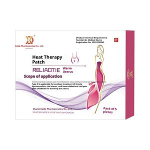 Patch chauffant à base <span class=keywords><strong>de</strong></span> plantes pour femmes, soulagement naturel du froid utérin, favorise la circulation sanguine - Product Image 2