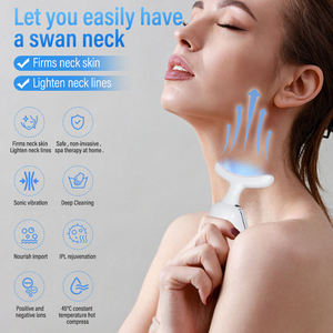 Dispositivo de Rejuvenecimiento Facial con 7 LED EMS para Eliminar Arrugas del Cuello, Recargable por USB, Equipo de Belleza con Vibración - Product Image 6