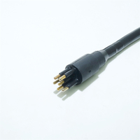Connecteur Électrique Submersible Seacon Subconn MCIL6M 6P Micro Circulaire Série Bulkhead, Mâle, pour Assemblage Humide, Monocœur, pour Applications Sous-Marines en Profondeur (7000m)
