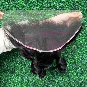 Ciocche di Capelli Umani Funmi SDD <span class=keywords><strong>Ricci</strong></span> <span class=keywords><strong>e</strong></span> Voluminosi, 100% Capelli Umani Vietnamiti Grezzi, Fornitore di Extension con Chiusura HD <span class=keywords><strong>e</strong></span> Frontale in Pizzo - Product Image 3