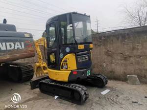 รถขุดมือสอง Komatsu PC35MR ขนาด 3.5 ตัน มินิ รถขุดไฮดรอลิกแบบตีนตะขาบอเนกประสงค์  ขาย - Product Image 3