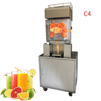 Extracteur de jus professionnel industriel de machine de presse d'orange de machine de jus d'orange de fruit automatique commerciale