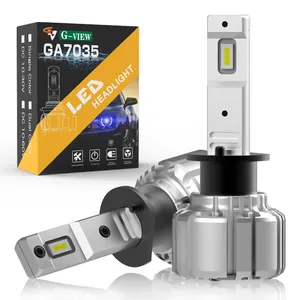 G-View Factory自動車部品LEDヘッドライトH1H3 LED 3570 CSPチップLEDヘッドランプH7H11 H13 9005 9006 6000kLEDフォグライト