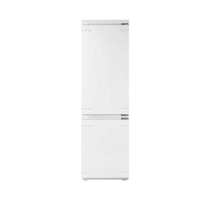 Réfrigérateur à double porte avec congélateur inférieur Smad, réfrigérateur encastrable DDB-240WZ1 - Product Image 1