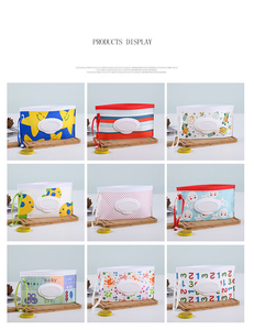 Bolsa de embalaje de pañuelos faciales de plástico para bebé, dispensador de toallitas húmedas reutilizables, impermeable, personalizado, soporte EVA - Product Image 3