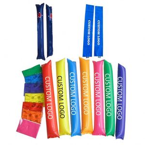 Bâtons de cheering gonflables personnalisés en plastique, claquettes gonflables en forme de ballon - Product Image 1