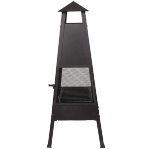 <span class=keywords><strong>Campana</strong></span> de Chimenea Alta para Jardín, Diseño Nuevo, de Acero al Carbono Resistente, Chimenea Exterior - Product Image 4