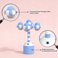 Machine à balles de dessin animé pour enfants, douche automatique de balles pour aire de jeux intérieure, jeu sensoriel