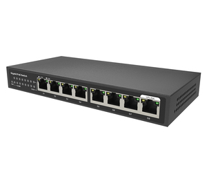 สวิตช์ PoE กิกะบิตเต็มรูปแบบ 8 พอร์ต รองรับมาตรฐาน IEEE 802.3 Af/at - Product Image 2
