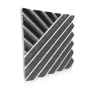 स्रोत कारखाने प्रत्यक्ष बिक्री नवीनतम उत्पाद नवाचार डिजाइन दोहरी रंग स्लॉटेड ध्वनि अवशोषित बोर्ड पालतू ध्वनिक पैनल - Product Image 4