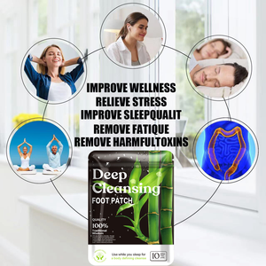 Penjualan Terbaik Bantalan Kaki Plester Kaki Pembersih Detoks Bantalan Kaki Detoks Diskon Meredakan Kelelahan Meningkatkan Kualitas Tidur Plester Pembersih Bambu Alami - Product Image 5