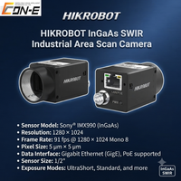 Caméra industrielle GigE avec capteur InGaAs, 91 images par seconde, transmission en temps réel non compressée, fonctions ISP intégrées, MV-CI013-GS-NN