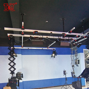 Kit de Sistema de Riel de Techo Telescópico para Colgar Luces de <span class=keywords><strong>Estudio</strong></span> Fotográfico de 1.5 m - Product Image 6