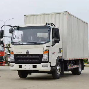 Cina Sino Truck Howo Van Cargo Truck 3 Ton 4 Ton 5 Ton guida a destra 250 hp camion Cargo prezzo di fabbrica per la vendita - Product Image 3