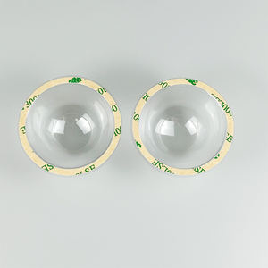Custom Clear Pet Blaar Pet Halve Bal Blister Plastic Dome Verpakking Shaker Met Lijm - Product Image 4