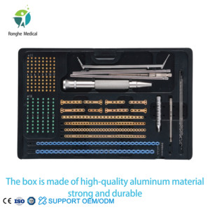 पशु चिकित्सा या चिकित्सा उपकरण किट पशु देखभाल उपकरण के लिए पशु चिकित्सा उपभोग्य सामग्रियों को सेट करता है - Product Image 4