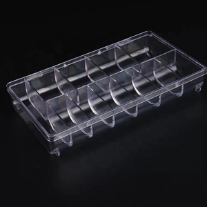 Boîte de rangement en plastique Transparent, 500 pièces, Nail Art, boîte de pointes vides pour Salon de manucure - Product Image 2