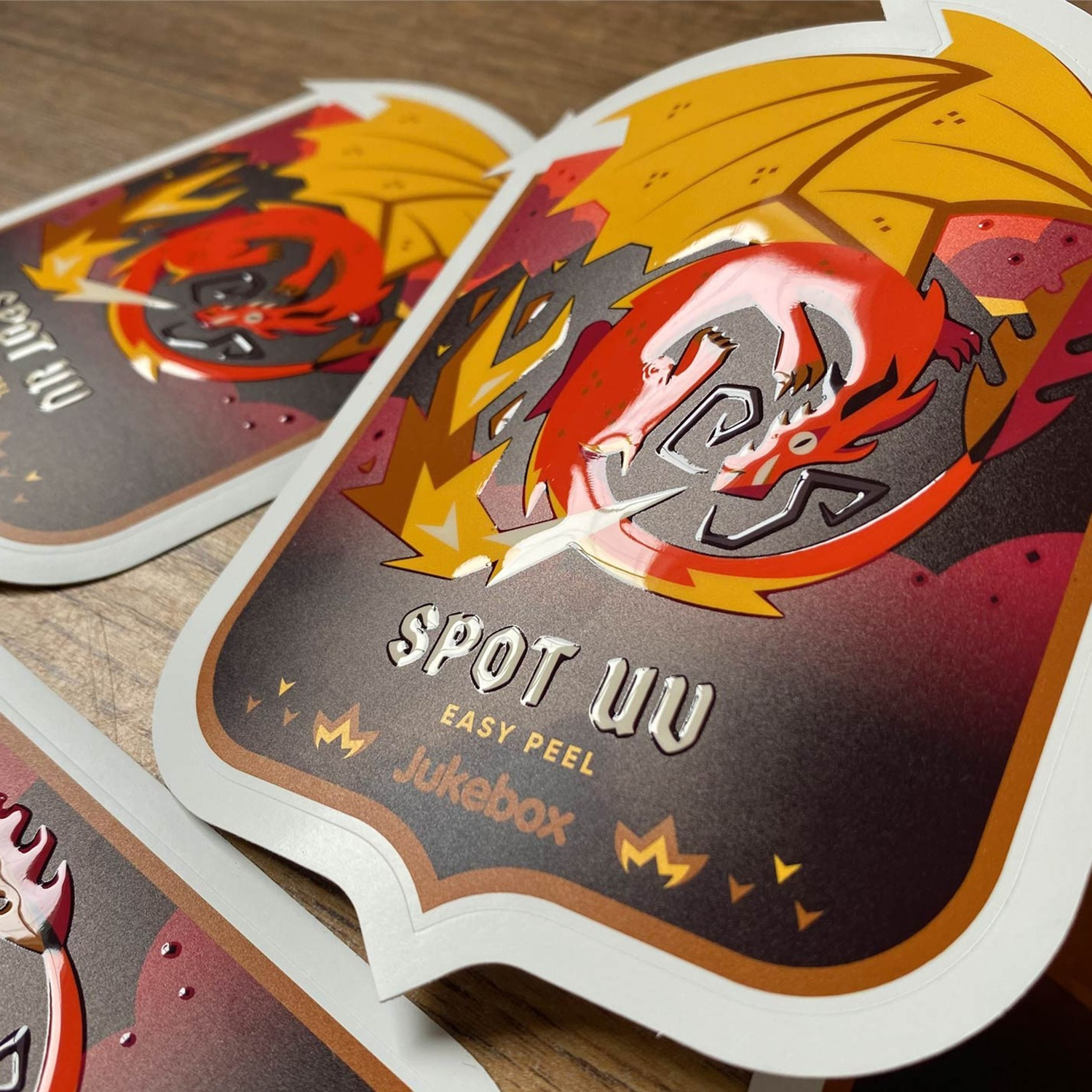 Premium Quality and Durable vinyl uv coating stickers for Global Businesses