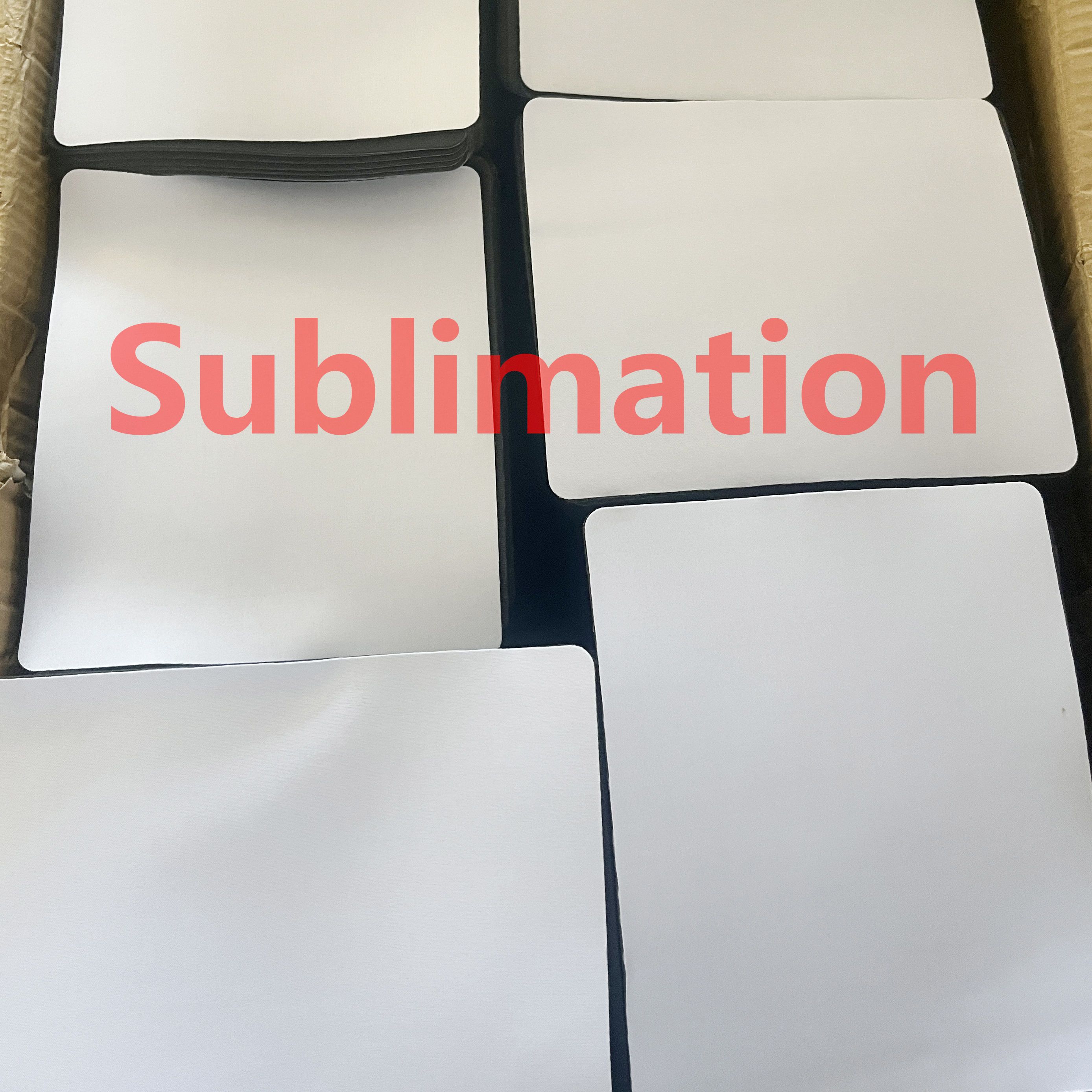 Sublimación en blanco