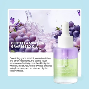 Sérum double couche biologique 30 ml à l'acide hyaluronique, au collagène, à la consoude et à la vitamine C, hydratant visage aux herbes pour le soin de la peau - Product Image 6