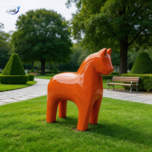 Custom Durable Fiberglass Cartoon Pony Sculpture Outdoor & Kids Decor Ornaments - Product Image 6