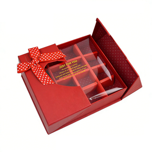 Scatola Regalo di Lusso Personalizzata con Lamina Dorata per Confezioni di Cioccolato e Dessert, Imballaggio per Dolci con Vantaggi di Verniciatura e Goffratura UV - Product Image 6