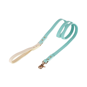 Kerah anjing kulit untuk anjing kecil sedang besar dapat disesuaikan lembut antilembap kerah anak anjing dengan gesper Aloi - Product Image 4
