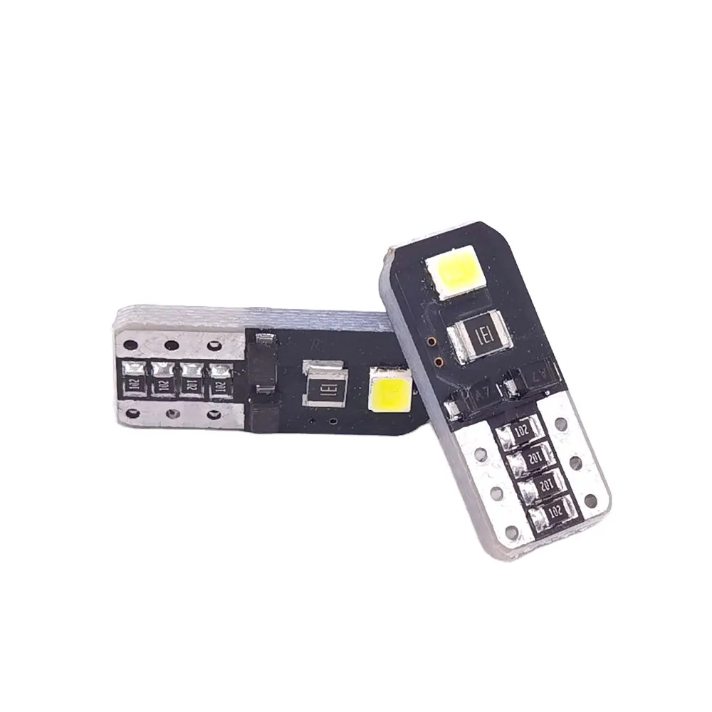 T10 2835 2SMD LED cips Canbus hatası ücretsiz DC 12V otomobil köşe lambası park ışıkları
