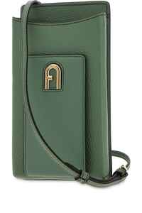 Excelente oferta Diseñador Furla Correa para el cuello Mini Sage Green Leather Smartphone Bag Y Tarjetero - Product Image 2