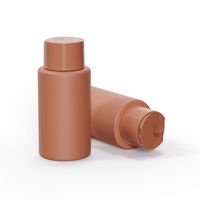 Personalizado 300ml 10oz HDPE Hombro cuadrado Mate Suave al tacto Squeeze Tapas de bomba de grasa para champú Cuidado DE LA PIEL Tapas de botellas de aceite de lavado corporal