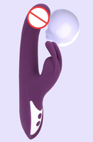 G-Punkt-Vibrator mit Heizfunktion, Hasenohren, Klitorisstimulator, Sexspielzeug, 10 Frequenzen, USB-aufladbar, wasserdicht IPX6