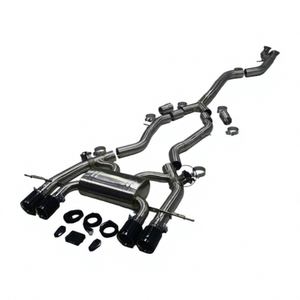 Tubos de Escape Valvetronic Rongdi OEM para M2 G87, Acero Inoxidable 304 Pulido, Sistema Catback de Competición, Curvado con Mandril de una Pieza, 1.5mm - Product Image 1