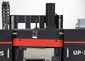 2024 nouvelle Machine <span class=keywords><strong>de</strong></span> sciage à bande horizontale CNC automatique avec pompe <span class=keywords><strong>de</strong></span> régulation <span class=keywords><strong>de</strong></span> <span class=keywords><strong>vitesse</strong></span> moteur à engrenages PLC Core scie <span class=keywords><strong>manuelle</strong></span> incluse - Product Image 6