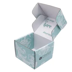 Caixa de papel para embalagem de camisetas, roupas e sapatos, caixa de papel personalizada de alta qualidade com marca Eco Prime