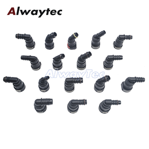 SAE ข้อต่อเชื่อมแบบเร็วสำหรับผู้หญิง<span class=keywords><strong>90</strong></span>องศา5/8สำหรับท่อน้ำมันเชื้อเพลิงเกรดรถยนต์ - Product Image 2