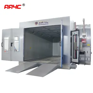 AA4C auto cabina di verniciatura auto pittura booth a base acquosa auto spray booth spraybooth veicolo di supporto forno