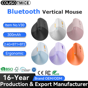 <span class=keywords><strong>Mouse</strong></span> Verticale Ergonomico Wireless Lift Ricaricabile 2.4G Bluetooth Doppia Modalità <span class=keywords><strong>Silenzioso</strong></span> per Tablet Laptop PC - Product Image 1