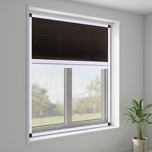 Mosquitera Magnética <span class=keywords><strong>de</strong></span> Malla Plisada <span class=keywords><strong>de</strong></span> Poliéster Moderna, en Oferta, <span class=keywords><strong>para</strong></span> Ventanas Corredizas Verticales, con Tamaños Personalizados - Product Image 2
