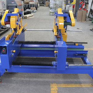 Scie à double lame robuste, machine de découpe et de dimensionnement de bois pour palettes, capacité de 2000-3000 pièces/heure, pour la finition des extrémités des planches de palettes - Product Image 2