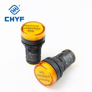 Chyf แผงไฟ LED แสดงสถานะการ AD22-22D/วินาที22มม. 110V 220V 380V แดงน้ำเงินขาวเขียวเหลือง - Product Image 6