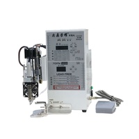JD5206 Halbautomatische Lötmaschine mit Fußpedal-Bedienung, Schrittmotor-Drahtvorschub, Kabelbaum-Anschluss, USB-Stecker