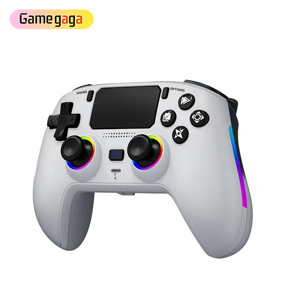Gamegaga P525 Wireless BT Gamepad RGB Lighting and Vibration Motor Joystick Gamepad Wireless Game Controller for P5 PC